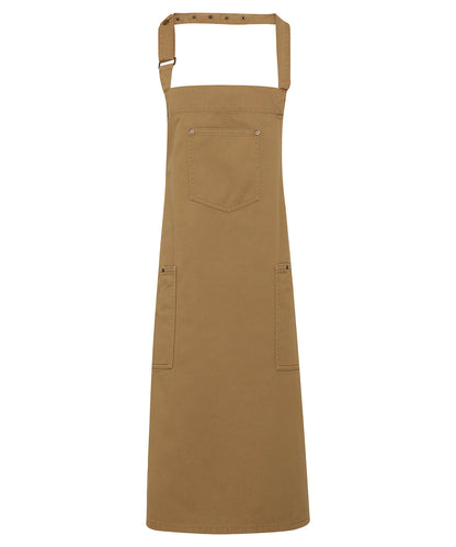 Premier PR132 Cotton Chino Bib Apron - COOZO