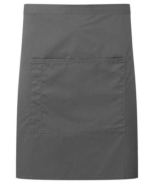 Premier PR141 Colours Collection Mid Length Pocket Apron - COOZO