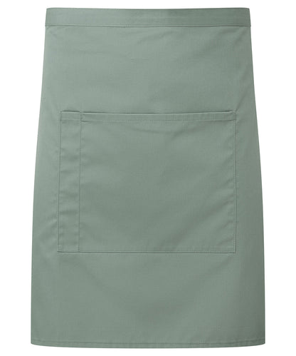 Premier PR141 Colours Collection Mid Length Pocket Apron - COOZO