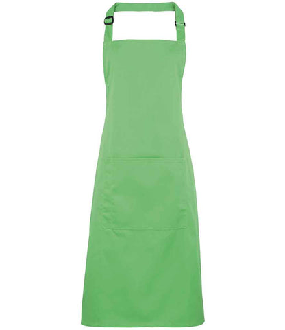 Premier PR154 Colours Bib Apron with Pocket - COOZO