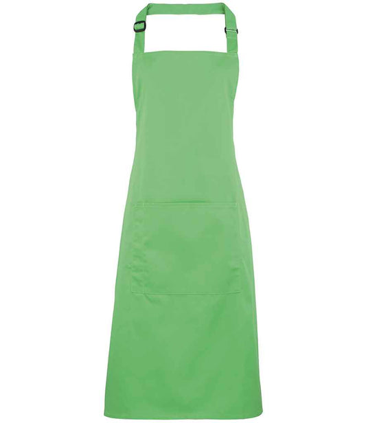 Premier PR154 Colours Bib Apron with Pocket - COOZO