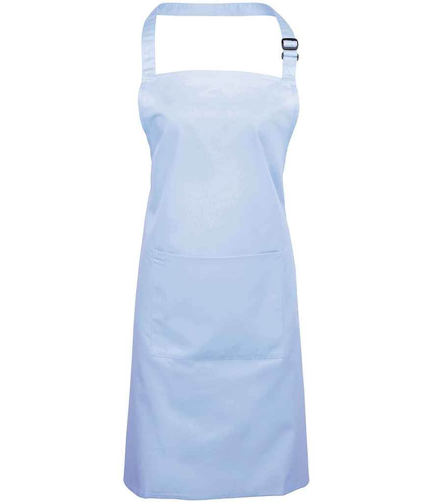 Premier PR154 Colours Bib Apron with Pocket - COOZO
