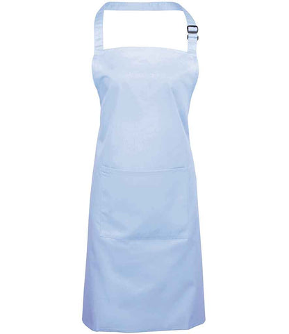 Premier PR154 Colours Bib Apron with Pocket - COOZO