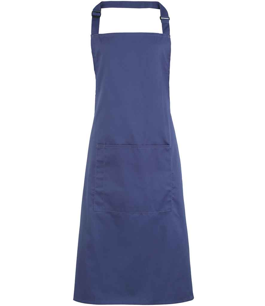 Premier PR154 Colours Bib Apron with Pocket - COOZO