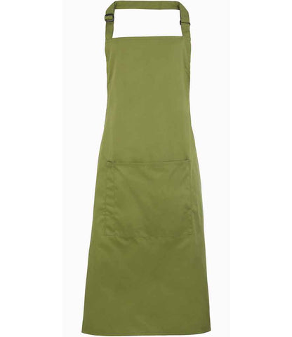 Premier PR154 Colours Bib Apron with Pocket - COOZO