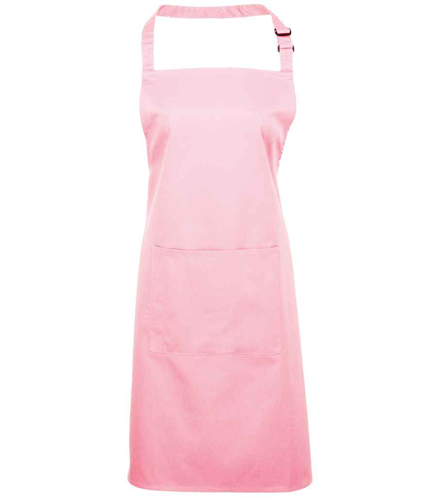 Premier PR154 Colours Bib Apron with Pocket - COOZO