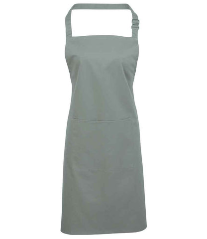 Premier PR154 Colours Bib Apron with Pocket - COOZO