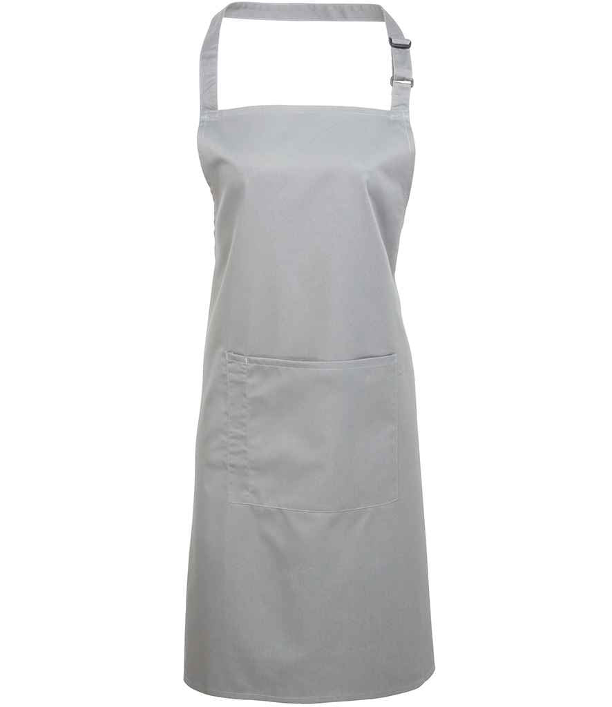 Premier PR154 Colours Bib Apron with Pocket - COOZO