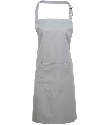 Premier PR154 Colours Bib Apron with Pocket - COOZO