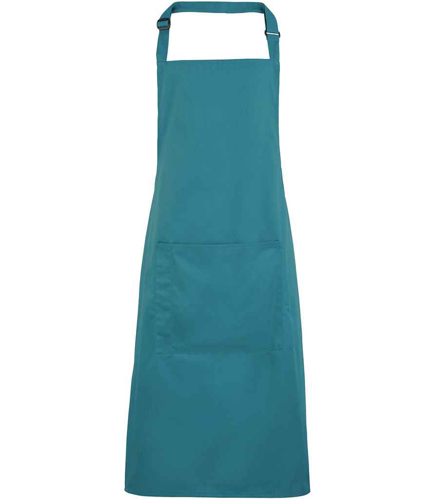 Premier PR154 Colours Bib Apron with Pocket - COOZO