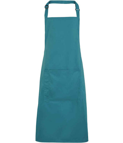 Premier PR154 Colours Bib Apron with Pocket - COOZO