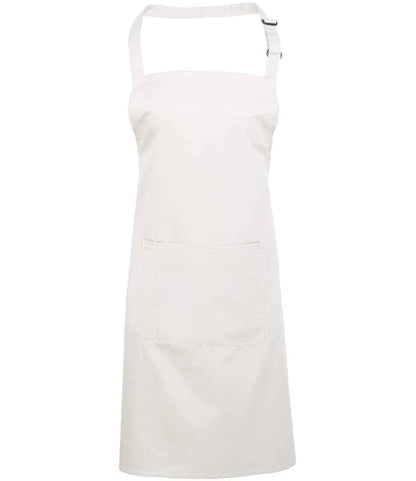 Premier PR154 Colours Bib Apron with Pocket - COOZO