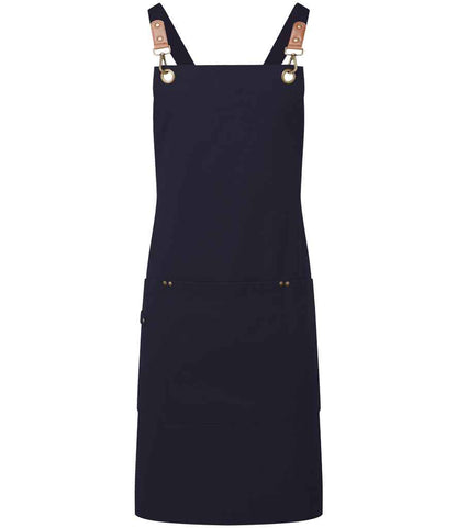 Premier PR182 Clip & Clasp Cross-Back Bib Apron - COOZO