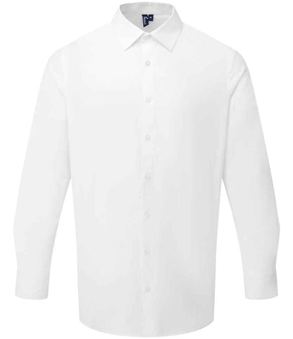 Premier PR203 L/S Recyclight Poplin Shirt - COOZO