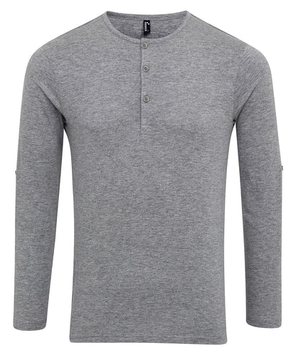 Premier Long John Roll Sleeve T-Shirt PR218 - COOZO