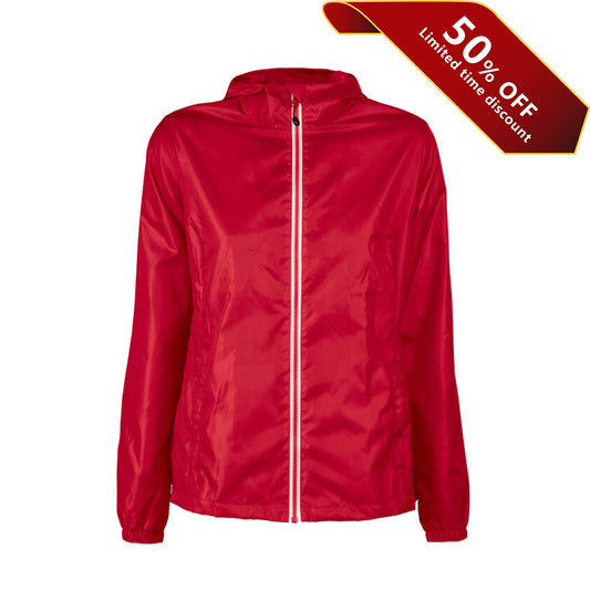 Printer Red PR2261048 Ladies Fastplant Windbreaker