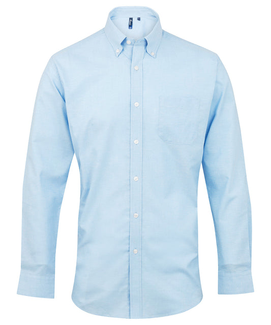Premier PR234 Signature Long Sleeve Oxford Shirt - COOZO