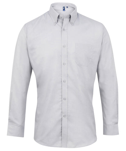 Premier PR234 Signature Long Sleeve Oxford Shirt - COOZO