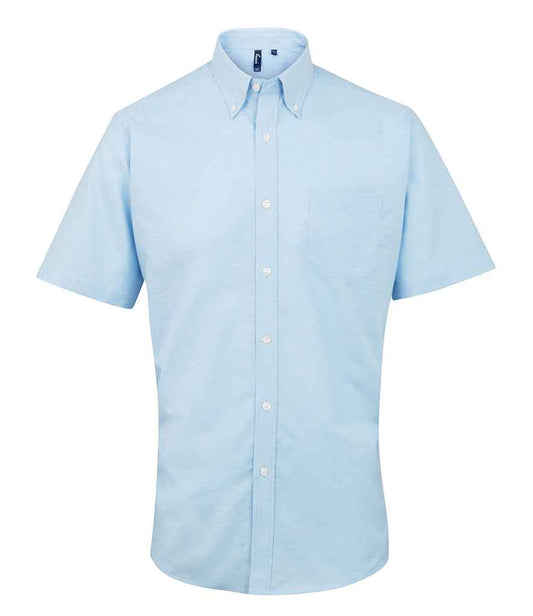 Premier PR236 Signature Short Sleeve Oxford Shirt - COOZO