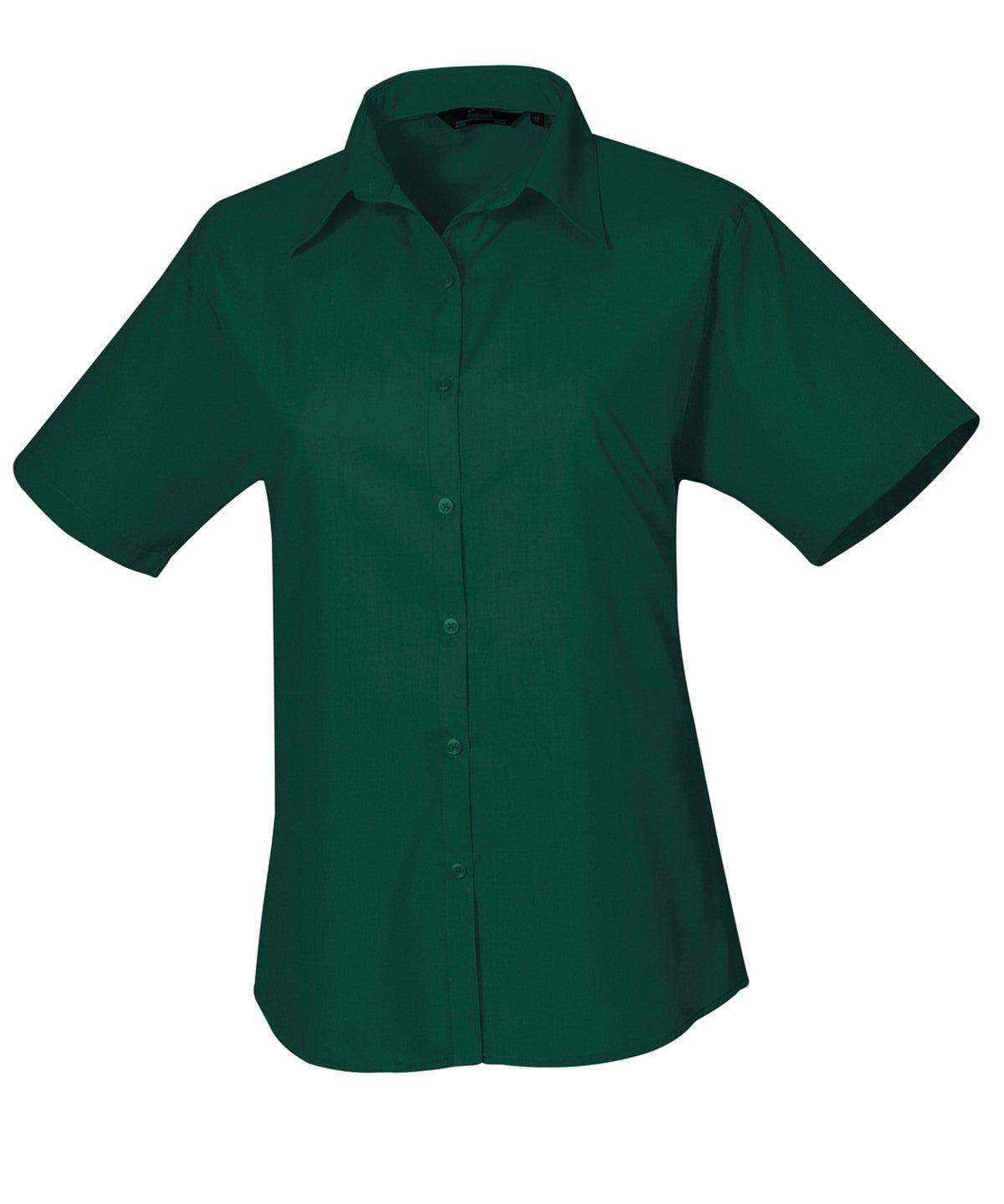 Premier Ladies Short Sleeve Poplin Blouse Main color PR302 - COOZO