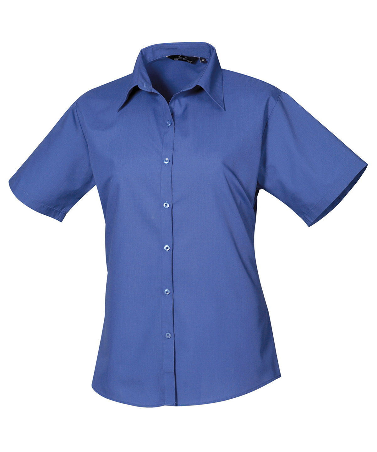 Premier Ladies Short Sleeve Poplin Blouse Main color PR302 - COOZO