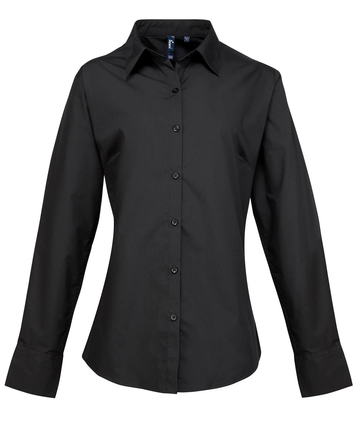 Premier PR307 Ladies Supreme Long Sleeve Poplin Shirt - COOZO