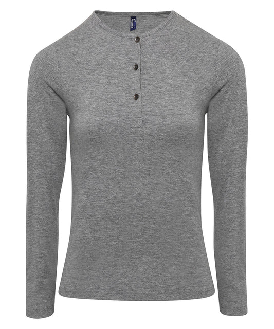 Premier PR318 Ladies Long John Roll Sleeve T-Shirt - COOZO