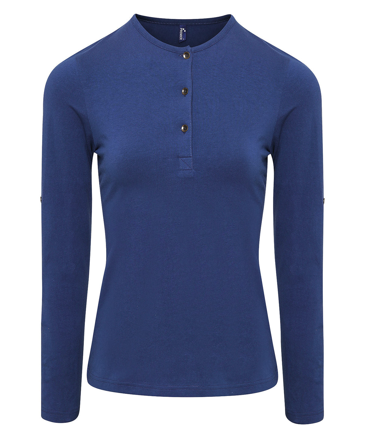 Premier PR318 Ladies Long John Roll Sleeve T-Shirt - COOZO