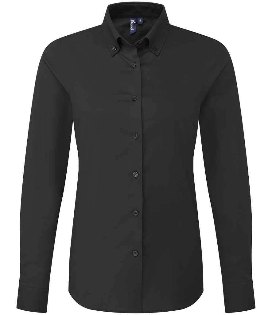 Premier PR384 Lds Supreme Oxford L/S Shirt - COOZO