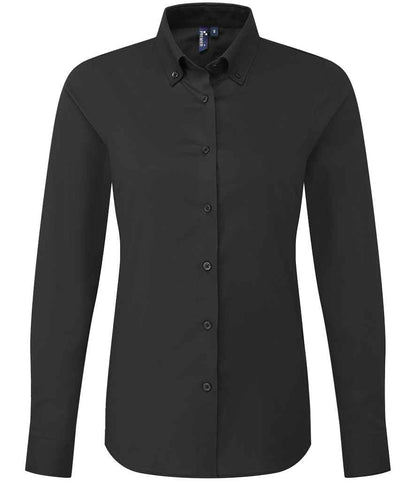 Premier PR384 Lds Supreme Oxford L/S Shirt - COOZO