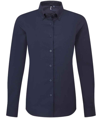 Premier PR384 Lds Supreme Oxford L/S Shirt - COOZO