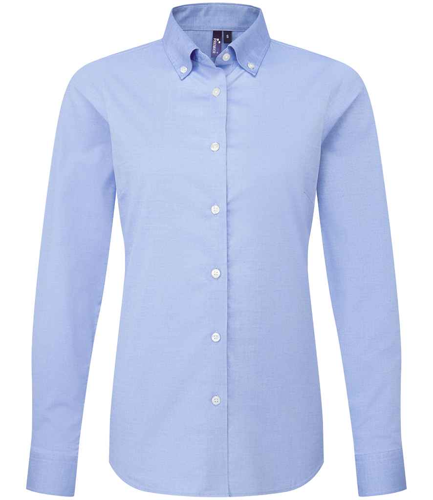 Premier PR384 Lds Supreme Oxford L/S Shirt - COOZO