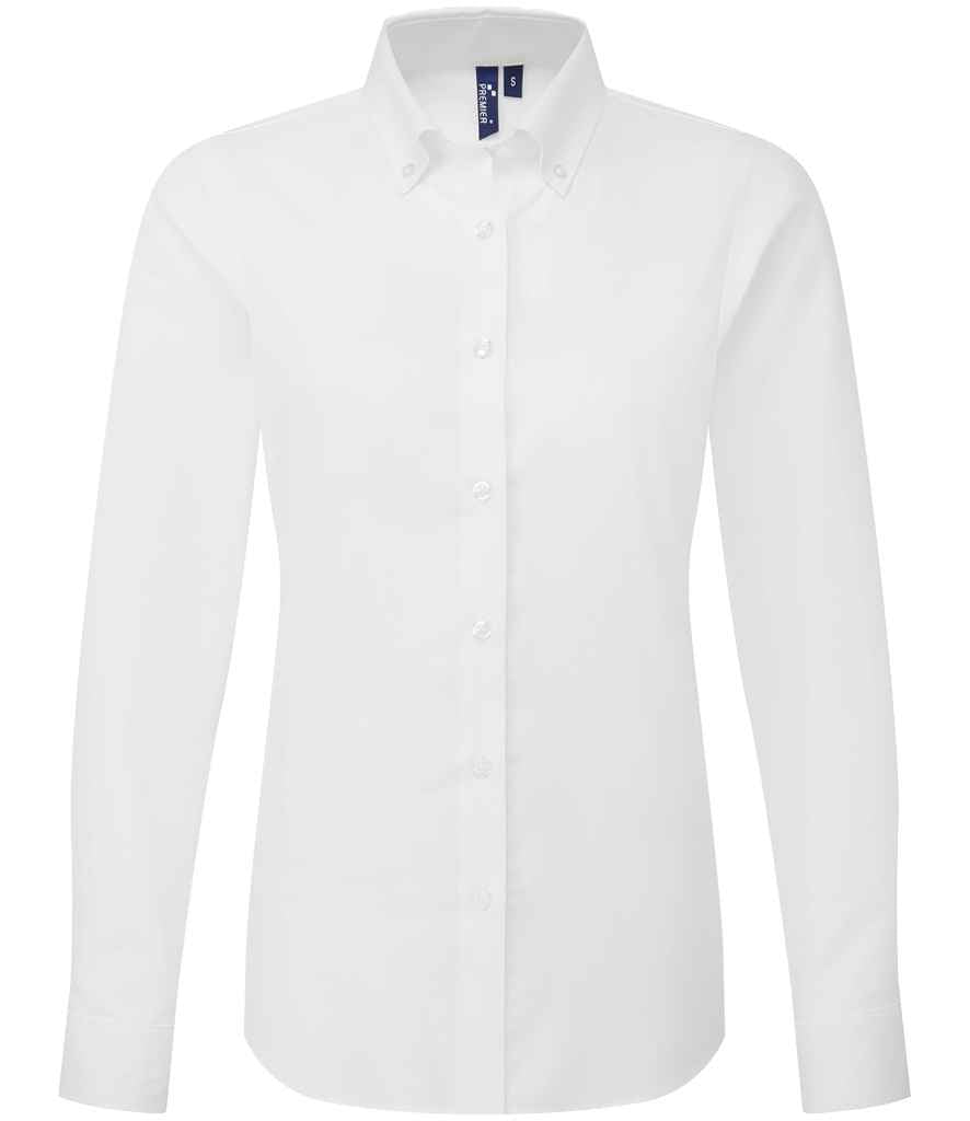 Premier PR384 Lds Supreme Oxford L/S Shirt - COOZO