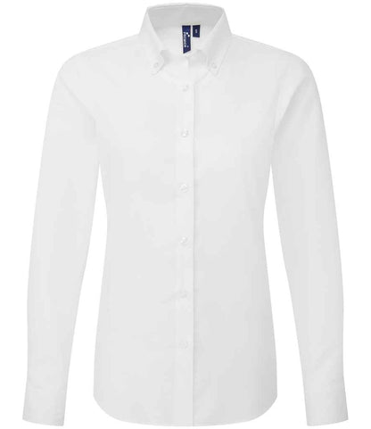 Premier PR384 Lds Supreme Oxford L/S Shirt - COOZO