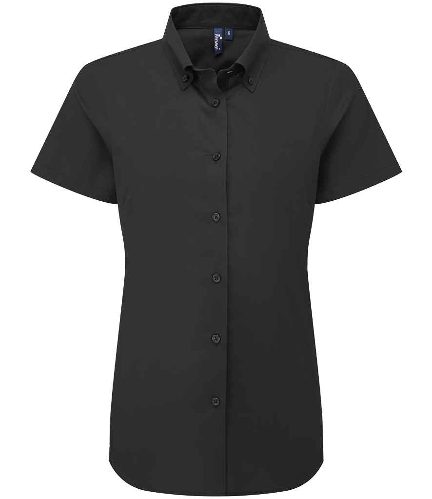 Premier PR386 Lds Supreme Oxford S/S Shirt - COOZO