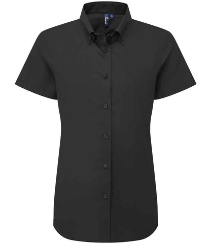 Premier PR386 Lds Supreme Oxford S/S Shirt - COOZO