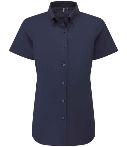 Premier PR386 Lds Supreme Oxford S/S Shirt - COOZO