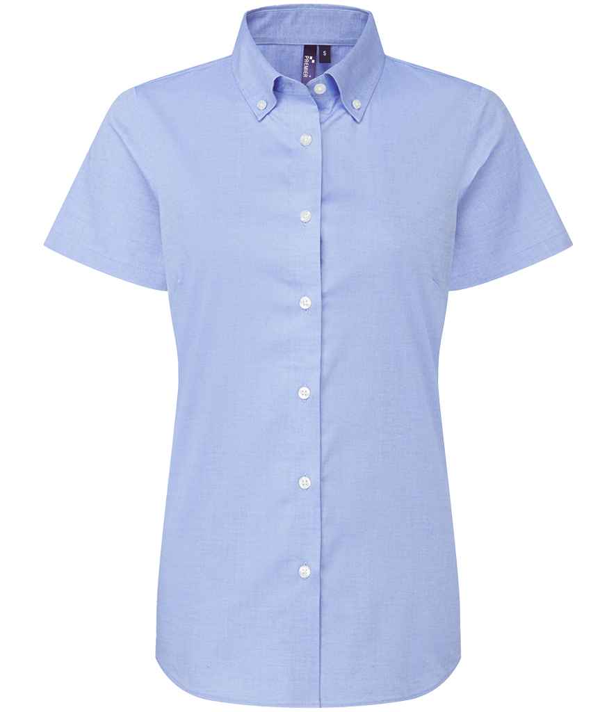 Premier PR386 Lds Supreme Oxford S/S Shirt - COOZO
