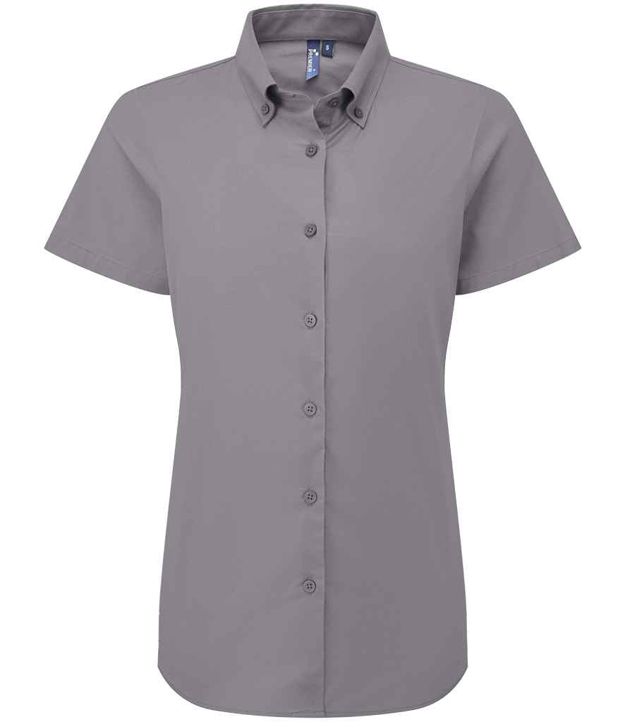 Premier PR386 Lds Supreme Oxford S/S Shirt - COOZO