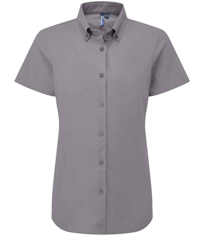 Premier PR386 Lds Supreme Oxford S/S Shirt - COOZO
