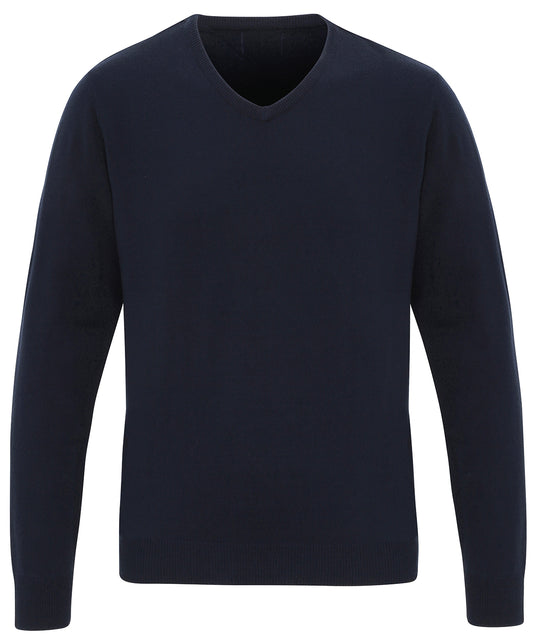 Premier PR400 Essential Acrylic V Neck Sweater - COOZO