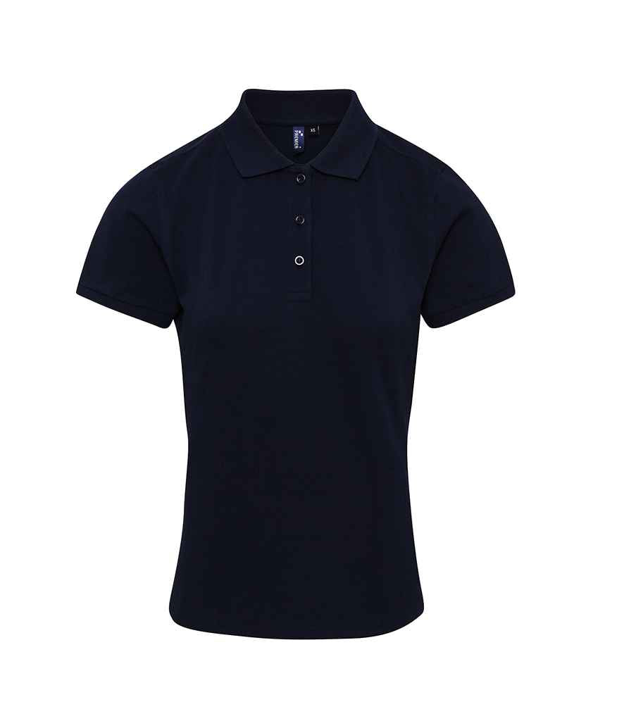 Premier PR632 Ladies oolchecker Plus Piqu Polo Shirt - COOZO