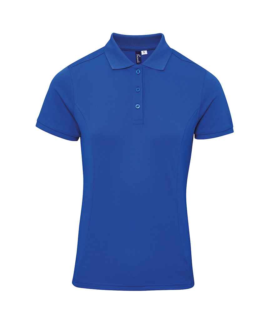 Premier PR632 Ladies oolchecker Plus Piqu Polo Shirt - COOZO