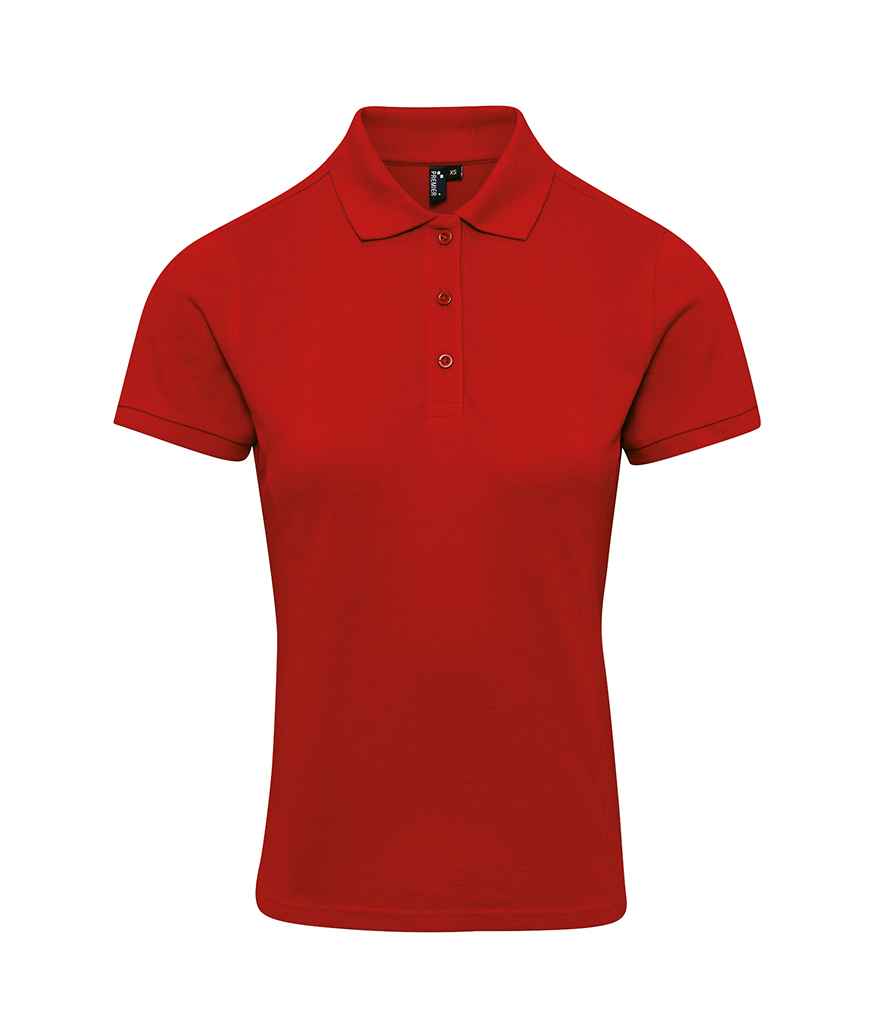 Premier PR632 Ladies oolchecker Plus Piqu Polo Shirt - COOZO