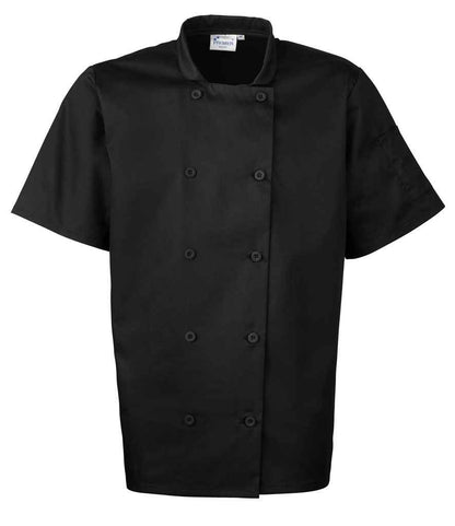 Premier PR656 Short Sleeve Chef's Jacket - COOZO