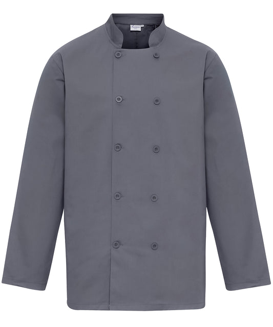Premier PR657 Long Sleeve Chef's Jacket - COOZO