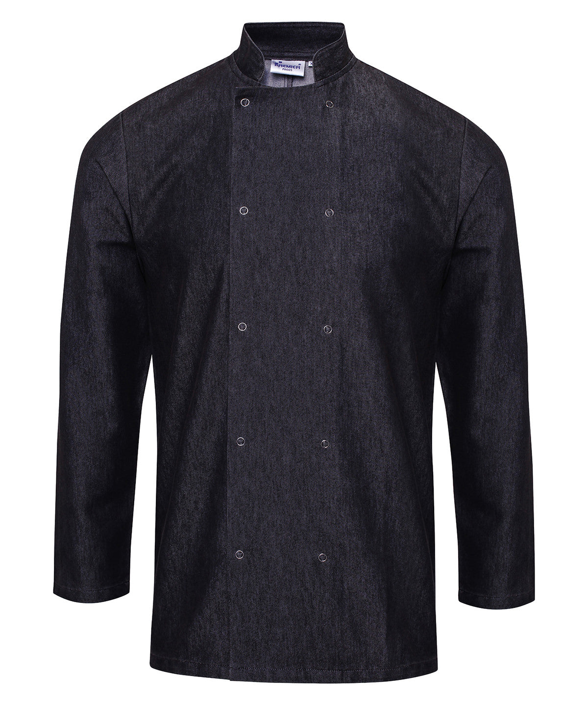 Premier PR660 Long sleeve unisex Denim Chef's Jacket - COOZO