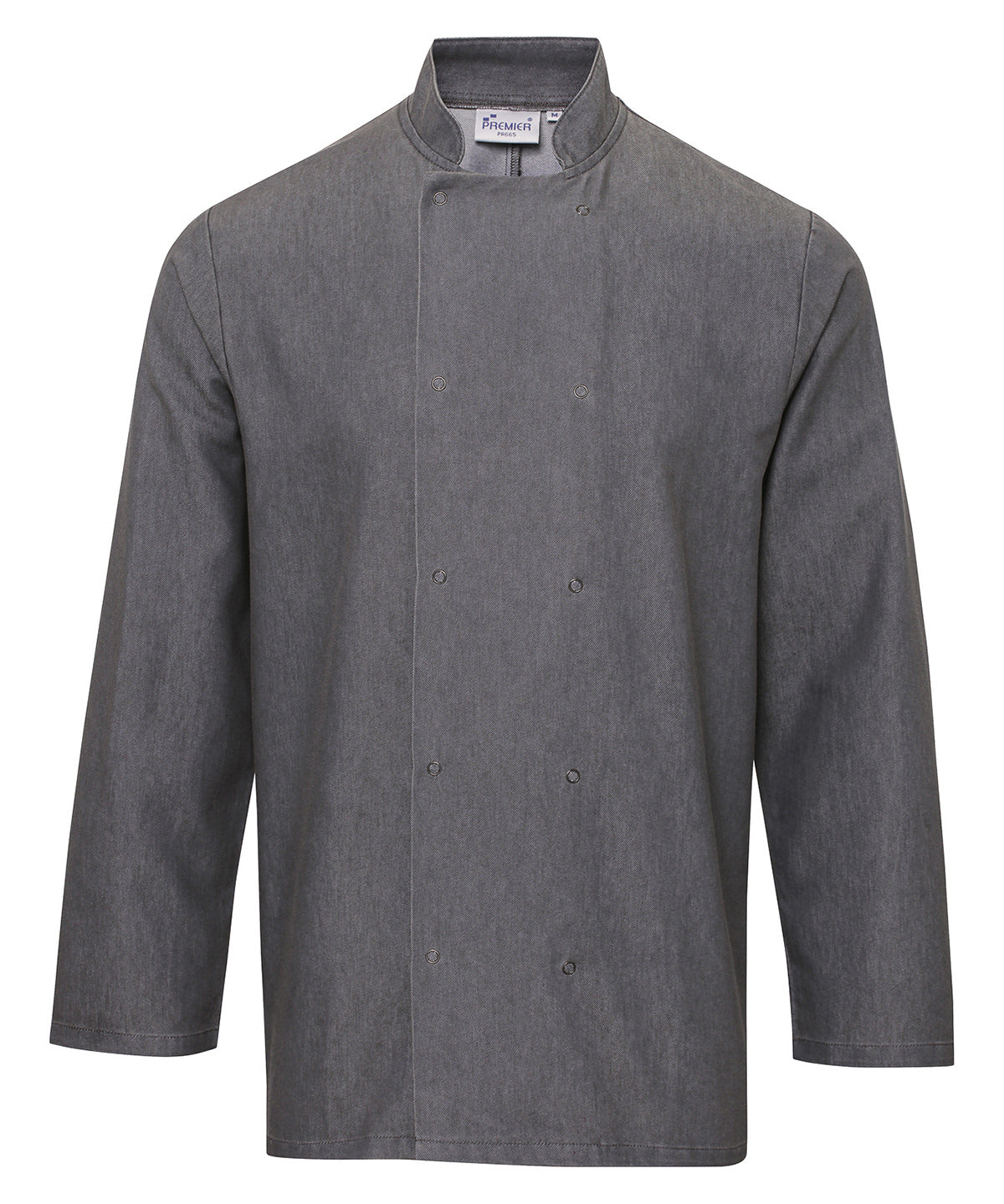 Premier PR660 Long sleeve unisex Denim Chef's Jacket - COOZO