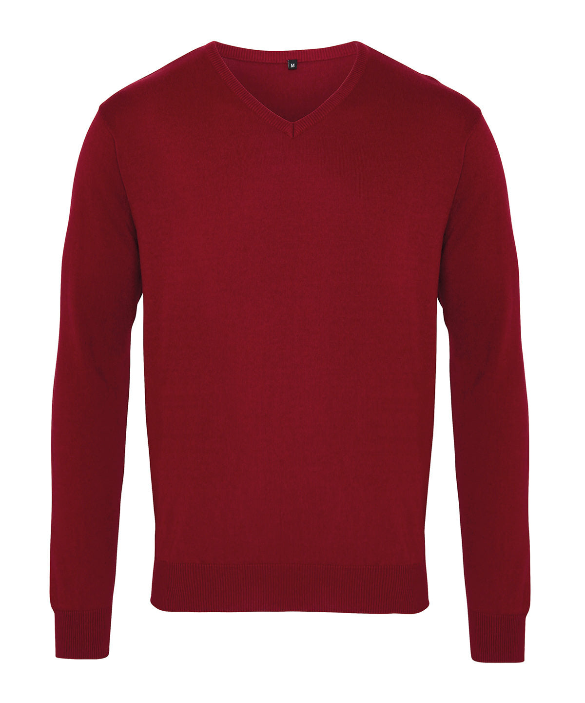 Premier PR694 Knitted Cotton Acrylic V Neck Sweater - COOZO