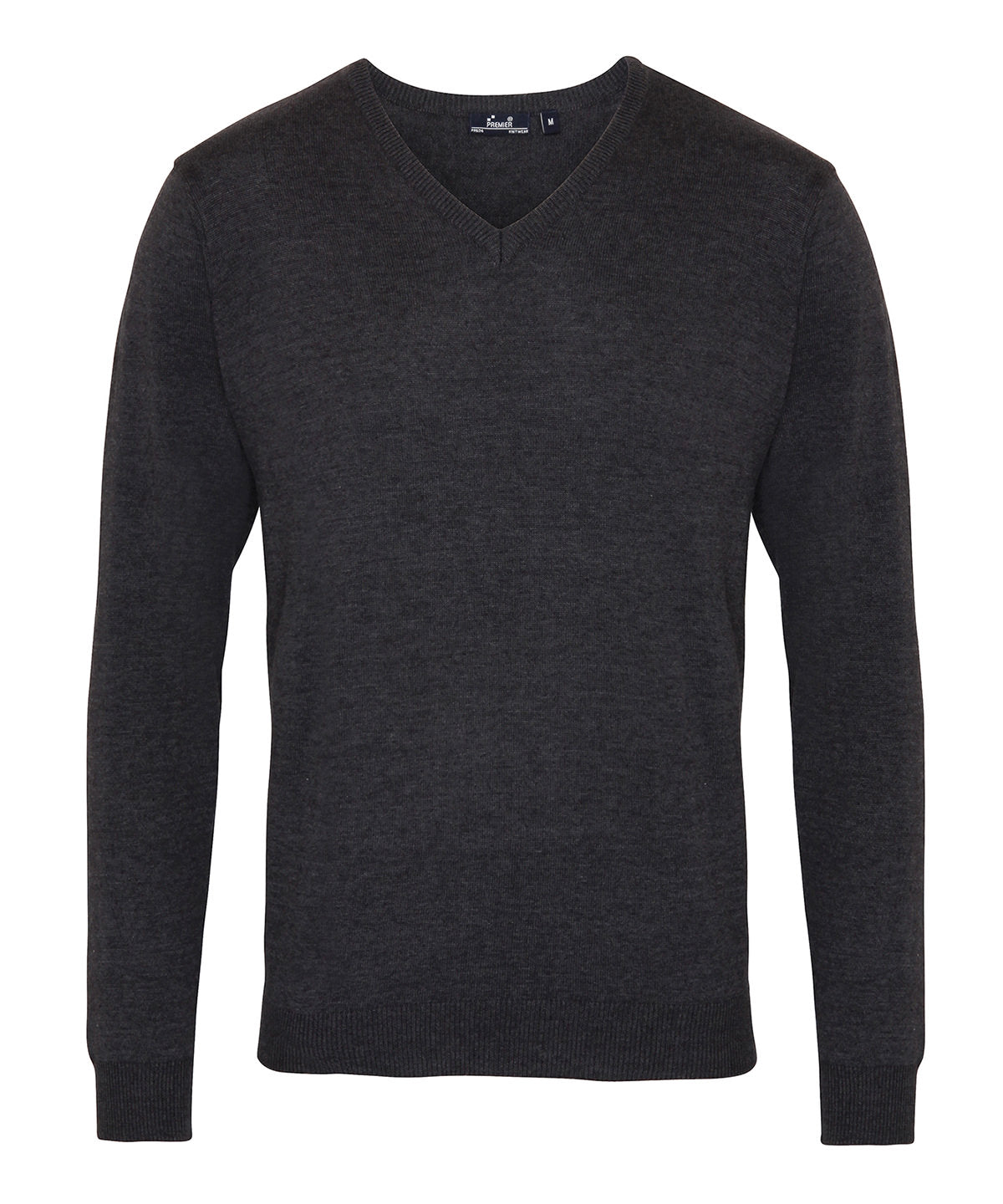 Premier PR694 Knitted Cotton Acrylic V Neck Sweater - COOZO